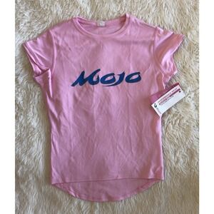 Mojo Sportswear Queen Bee Pink Shirt Polyester Dri Fit Women's Small UPF 50+ New